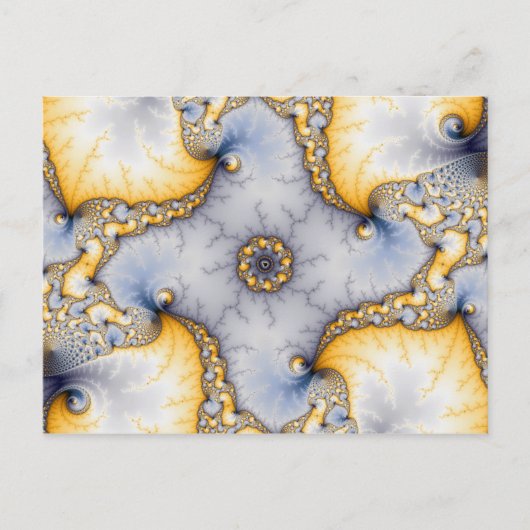 Carte Postale Central - Art fractal (Devant)