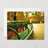 Carte postale Central Park (Devant / Derrière)