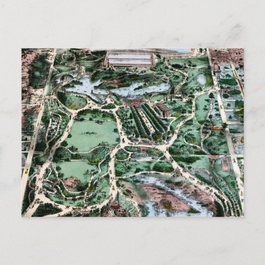 CARTE POSTALE CENTRAL PARK (Devant)