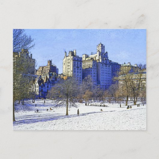 Carte postale "Central Park" (Devant)