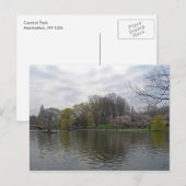Carte Postale Central Park 001 (Devant / Derrière)