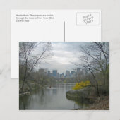 Carte Postale Central Park 004 (Devant / Derrière)