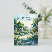 Carte Postale Central Park New York (Debout devant)