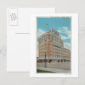 Carte Postale Centralia, WA - Vue de l'hôtel Lewis-Clark (Devant / Derrière)