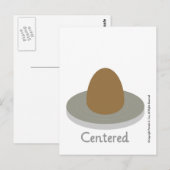 Carte Postale Centré (Devant / Derrière)