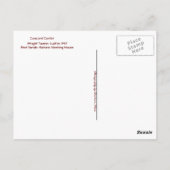 Carte Postale Centre Concord (Dos)