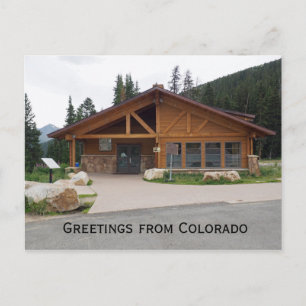 Carte Postale Centre d'accueil dans les montagnes du Colorado