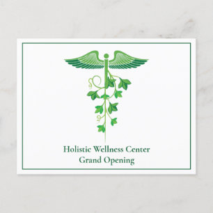 Carte Postale Centre de bien-être en médecine holistique Grand o