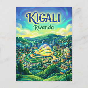 Carte Postale Centre de congrès de Kigali Rwanda