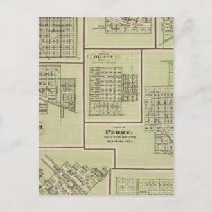 Carte Postale Centre de Dallas, Casey, DeSoto, Dexter