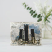 Carte Postale Centre de la Renaissance vintage (Debout devant)