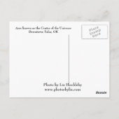 Carte Postale Centre de l'univers (Dos)