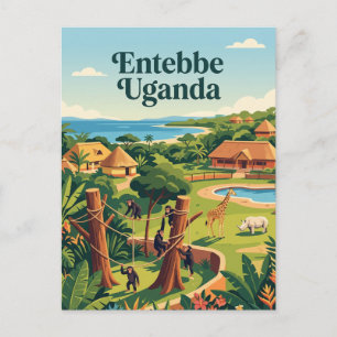 Carte Postale Centre d'éducation pour la conservation de la faun