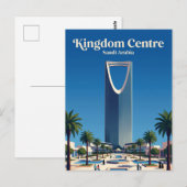 Carte Postale Centre du Royaume Arabie Saoudite (Devant / Derrière)