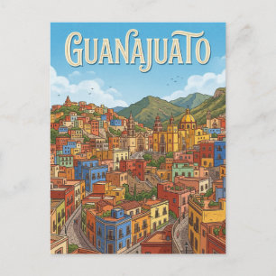Carte Postale Centre historique de Guanajuato