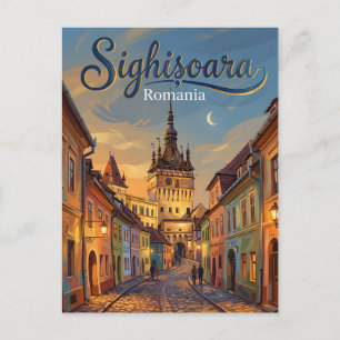 Carte Postale Centre historique de Sighișoara Roumanie
