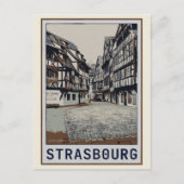Carte Postale Centre historique de Strasbourg Illustration Franc (Devant)