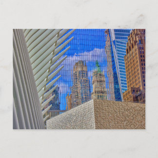 Carte Postale Centre mondial du commerce - NYC