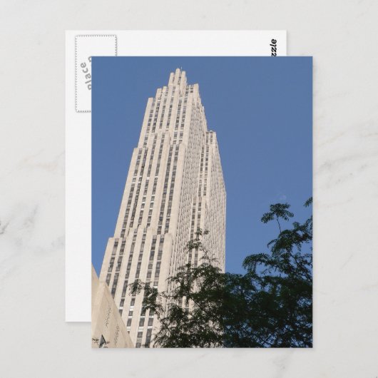 Carte Postale Centre Rockefeller (Devant / Derrière)