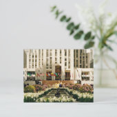 Carte Postale centre Rockefeller (Debout devant)