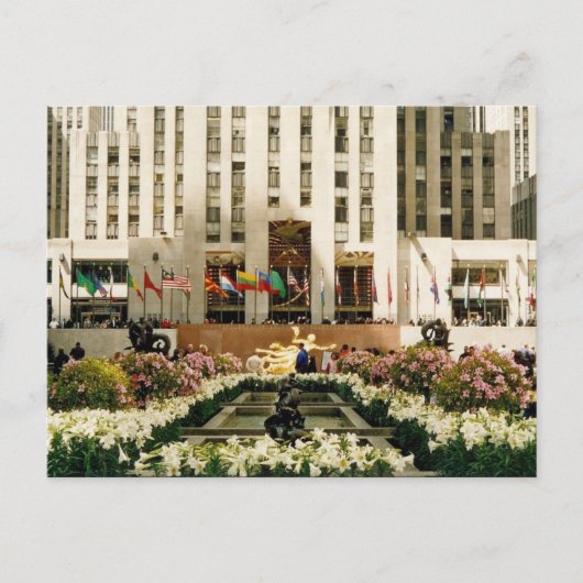 Carte Postale centre Rockefeller (Devant)