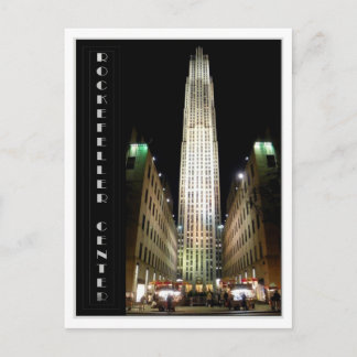 Carte Postale Centre Rockefeller