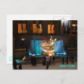 Carte Postale centre rockerfella (Devant / Derrière)