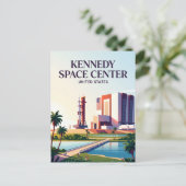 Carte Postale Centre spatial Kennedy Floride (Debout devant)