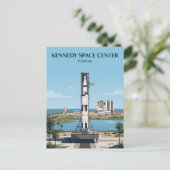 Carte Postale Centre spatial Kennedy Floride (Debout devant)