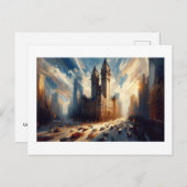 Carte Postale Centre urbain Ontario (Devant / Derrière)