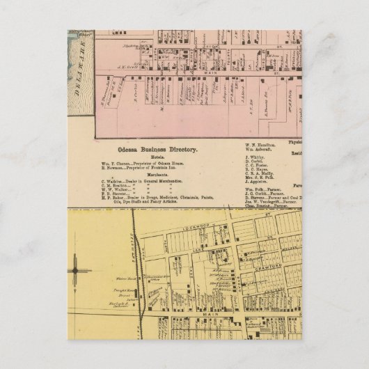 Carte Postale Centre-ville (Devant)