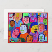 Carte Postale Centre-ville (Devant / Derrière)