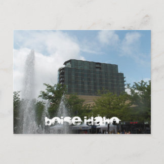 Carte Postale Centre-ville de Boise Idaho