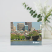 Carte Postale Centre-ville de Boston (Debout devant)