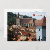 Carte Postale Centre-ville de Brasov (Devant / Derrière)