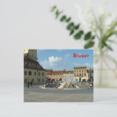 Carte Postale Centre-ville de Brasov (Debout devant)