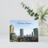 Carte Postale Centre-ville de Chicago (Debout devant)