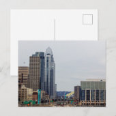 Carte Postale Centre-ville de Cincinnati, Ohio (Devant / Derrière)