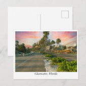 Carte Postale Centre-ville de Clearwater : Floride's Coastal Gem (Devant / Derrière)
