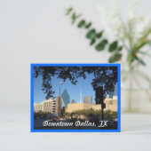 Carte Postale Centre-ville de Dallas, TX (Debout devant)