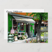 Carte Postale Centre-ville de Davis, Ca (Devant / Derrière)