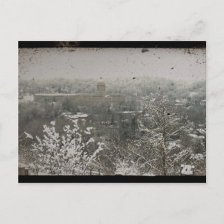 Carte Postale Centre-ville de Frankfort, Kentucky en hiver