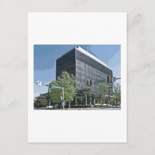Carte Postale Centre-ville de Huntsville, Alabama