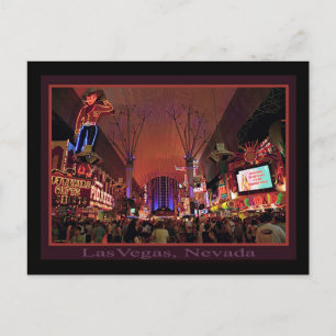 Carte Postale Centre-ville de Las Vegas