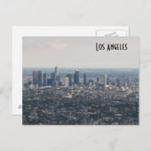 Carte Postale Centre-ville de Los Angeles (Devant / Derrière)