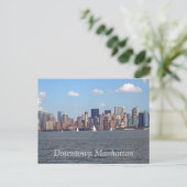 Carte Postale Centre-ville de Manhattan (Debout devant)