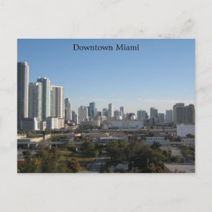 Carte Postale Centre-ville de Miami