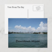 Carte Postale Centre-ville de Miami (Devant / Derrière)