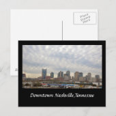 Carte Postale Centre-ville de Nashville, Tennessee (Devant / Derrière)