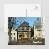 Carte Postale Centre-ville de Providence (Devant / Derrière)